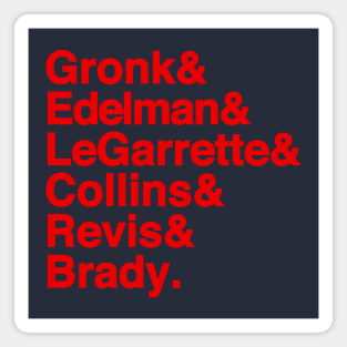 2014 New England Football Magnet